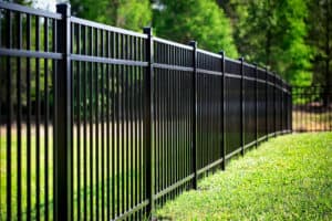 aluminum fence