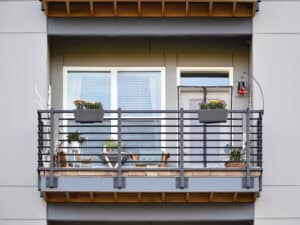 types of balcony railings